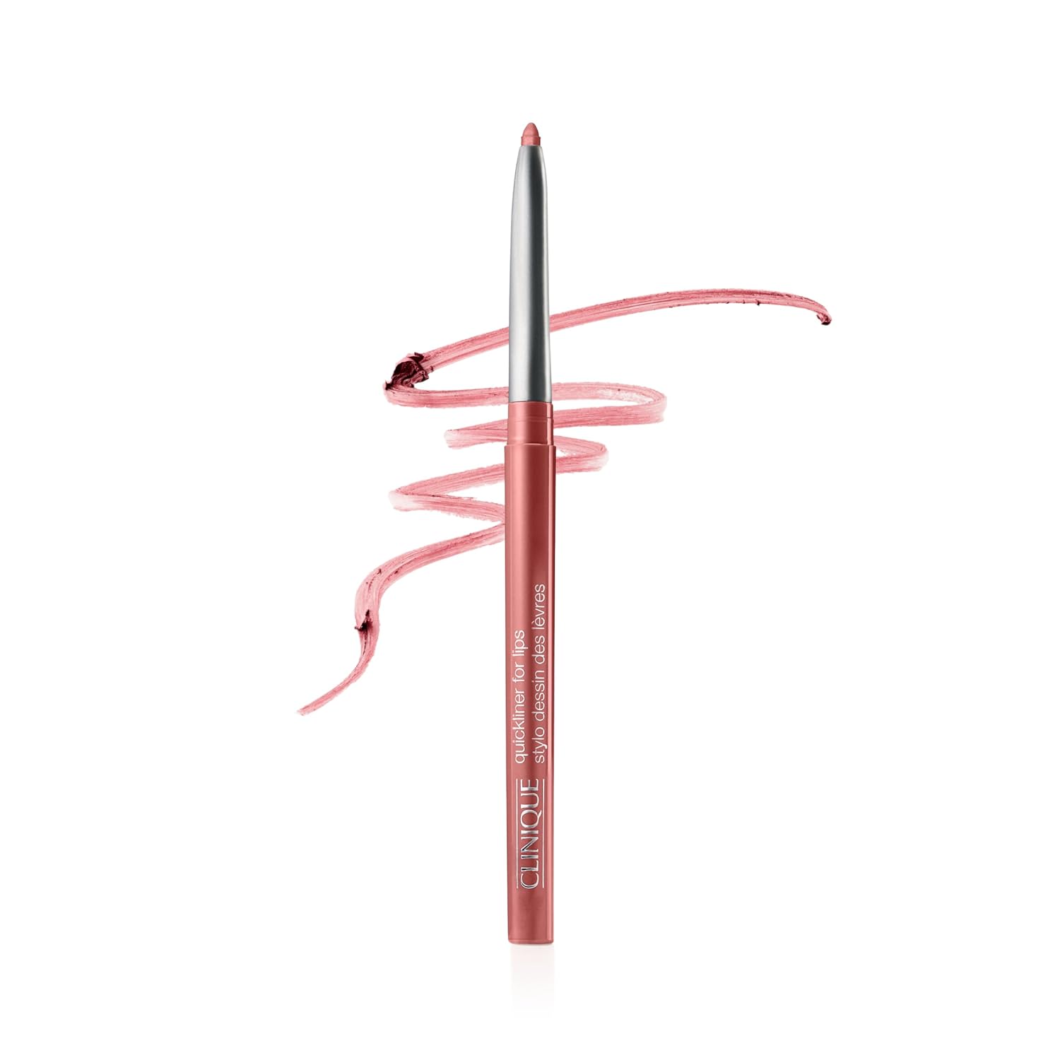 Buy now Clinique Long Lasting Quickliner Lip Liner | Non-Drying + No Sharpening | Available in 19 Shades | Now In Black Honey, Pink & Nude Honey Pink Honey at indiglob india