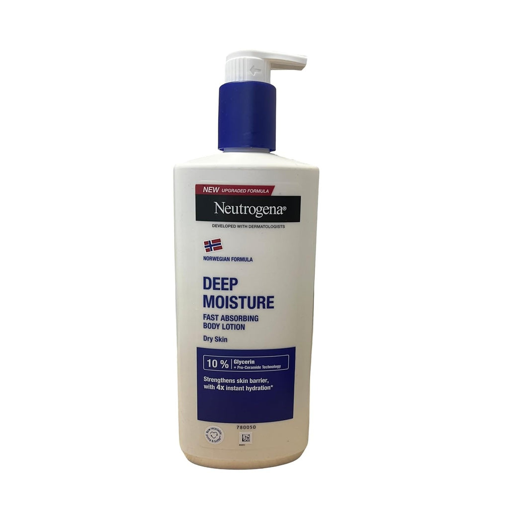 Buy now Neutrogena Norwegian Formula Deep Moisturiser Body Lotion - Dry Skin (400ml) at indiglob india