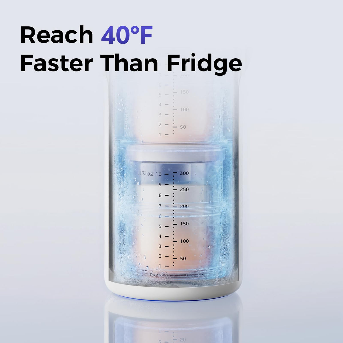 22oz Portable Breast Milk Cooler for Work & Travel, 30H+ Chill