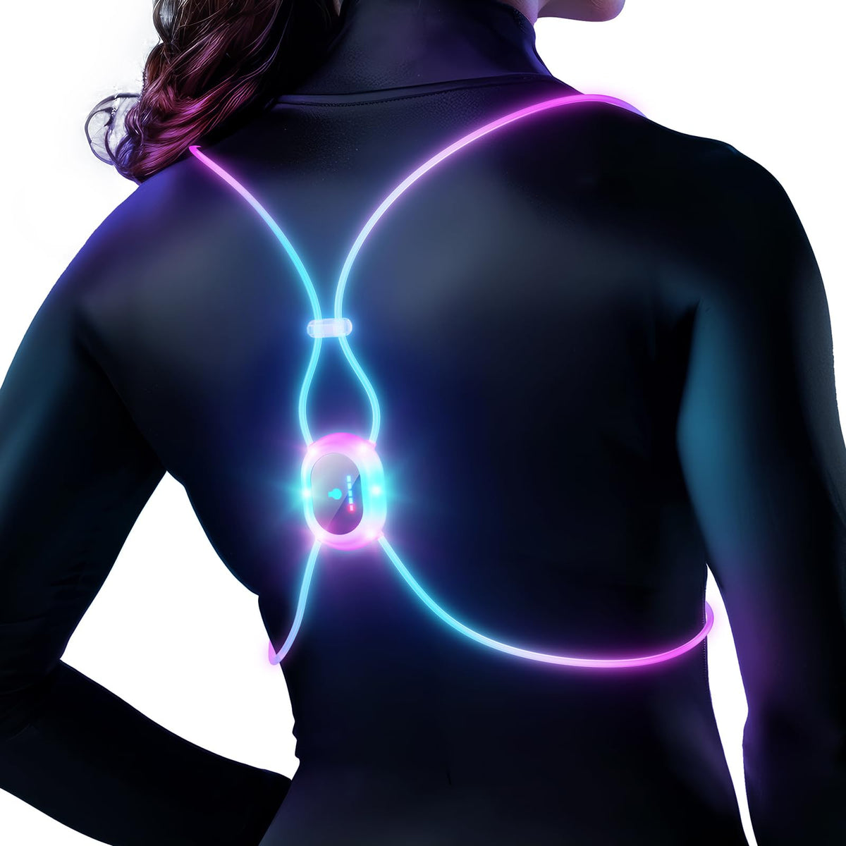 Running Lights For Runners, Reflective Running Vest, Light Up Running Vest