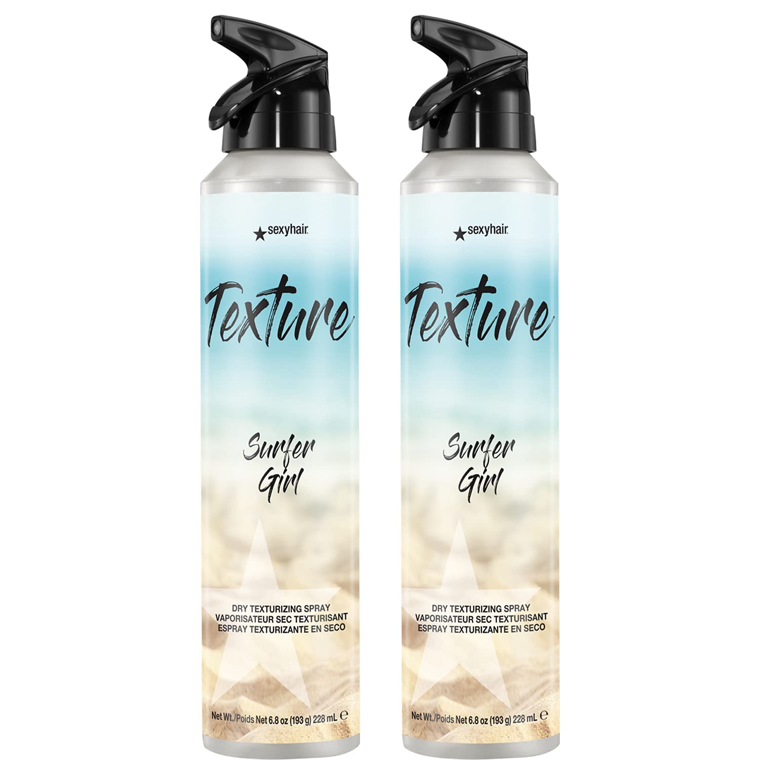 SexyHair Texture Surfer Girl Dry Texturizing Spray | Maintains Natural Shine | Up to 24 Hour Humidity Resistance | All Hair Types