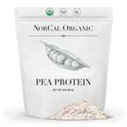 NorCal Organic Pea Protein Isolate, Unflavored, Vegan, 2 lb, 35 Servings