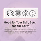 grace & stella Under Eye Brightener Balm Stick - Travel Size Toiletries | Retinol & Caffeine Eye Cream for Dark Circles, Puffiness, Wrinkles - Restore and Hydrate - Vegan Skincare (0.13oz / 3.5g)