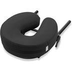 Buy now Saloniture Adjustable Massage Table Face Cradle and Pillow 3" Foam - Black at indiglob india
