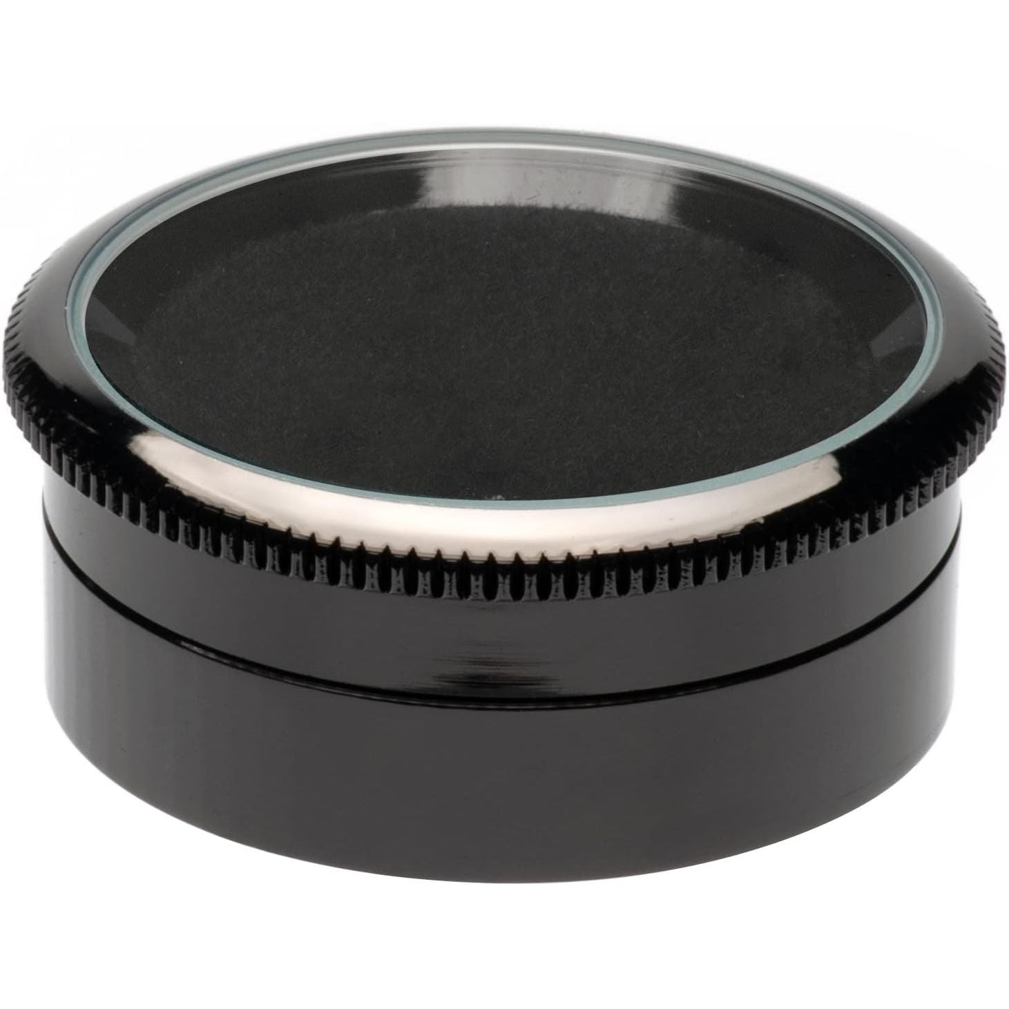 Buy now Small Loose Diamond or Gemstone Display Box Case Holder Show Container Metal (Black- 1.3x0.5) Black- 1.7x0.7" at indiglob india