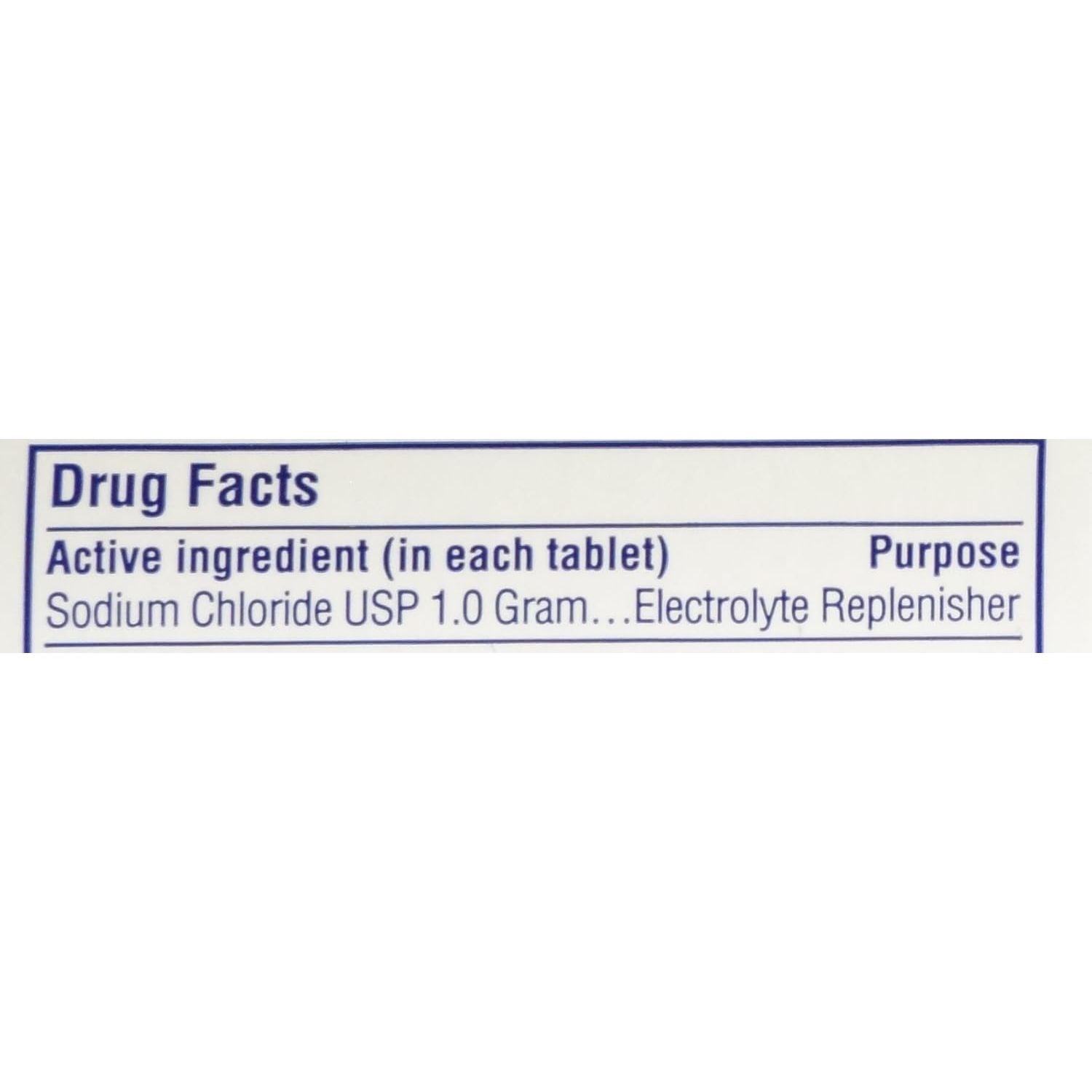 Buy now Sodium Chloride Tablets 1 Gm, USP Normal Salt Tablets - 100 Tablets at indiglob india