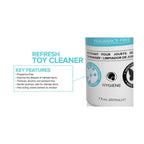 JO Refresh Foaming Toy Cleaner, Fragrance Free for All Materials, 7 fl oz
