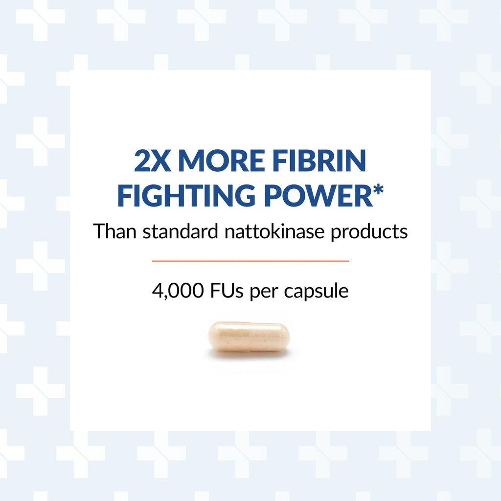 Arthur Andrew Medical, Nattovena, Pure Nattokinase 4000 FU, 90 Capsules | Double Strength Pure Nattokinase 4000 FU. Cardiovascular Support, & Healthy Blood Viscosity. Soy Free, Non-GMO, Vegan