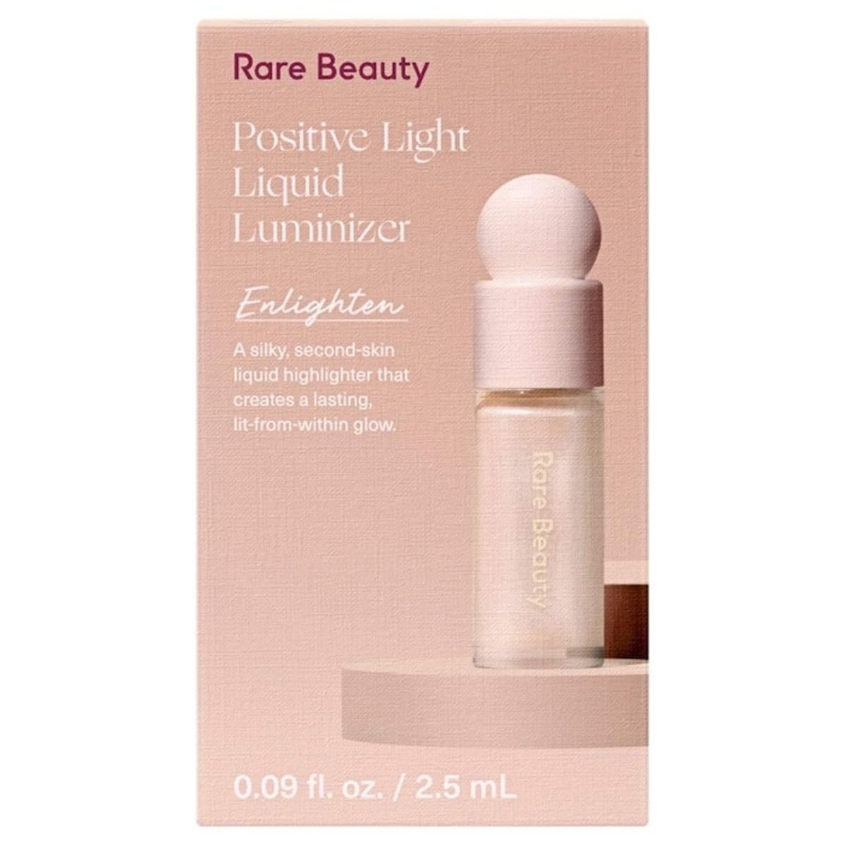 Buy now Rare Beauty by Selena Gomez Positive Light Liquid Luminizer Highlight - Enlighten - Champagne at indiglob india