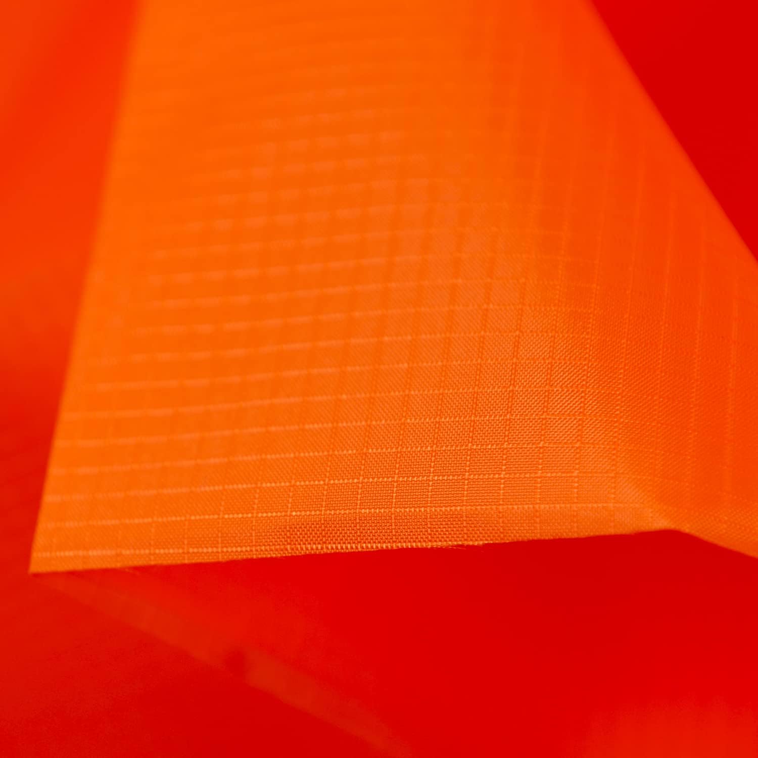 Buy now Rose Flavor Nylon Ribstop Waterproof Fabric 1.7OZ 70D 58“ by 1 Yard(Black) 3yds Orange at indiglob india