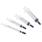 Buy now Gejoy 250 Pack Syringe Tip Caps Dispensing Needle Tip Cap (Black) at indiglob india