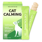 Doctor By Cat Calming Stress and Anxiety Relief Supplement Anti Stress Relaxant Sedative overgrooming with Lactium, L-Tryptophan 30 lickable Formula Individually Packaged, Chicken (1 Pack)