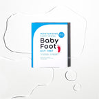 Baby Foot Hydrating Foot Mask for Dry Cracked Feet – Moisturizing Foot Mask Non Peel Treatment – Soft Smooth Feet Repair with Collagen & Hyaluronic Acid – 15 Minute Spa Foot Care, Unscented