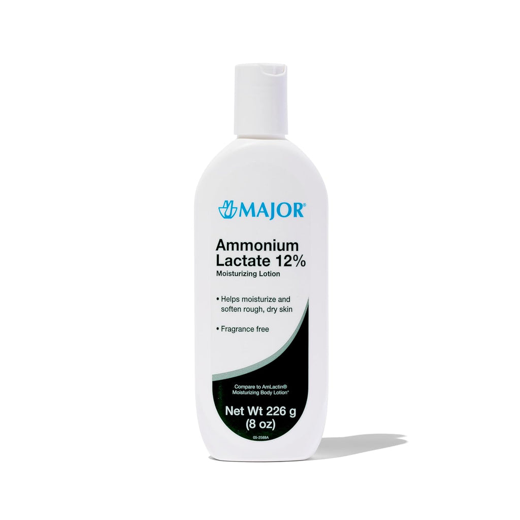 Buy now Major Ammonium Lactate 12% Moisturizing Lotion - Lactic Acid Lotion - Helps Hydrate, Soften, and Exfoliate Rough, Dry Skin - Daily Body Lotion - Fragrance-Free - 8 Oz (1 Pack) Default at indiglob india