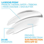 La Roche-Posay Cicaplast Balm B5 SPF 50 with Centella Asiatica 1.35oz | Multi-purpose cream with panthenol, shea butter, tribioma, zinc oxide sunscreen. Skin protectant for dry skin.