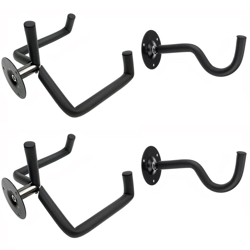 Buy now Guitar Wall Mount Acoustic Electric Classical Guitar, Ukulele, Banjo and Mandolin Wall Hanger Slat Wall Horizontal Guitar Holder Bass Stand Rack Hook (1 Pack) at indiglob india