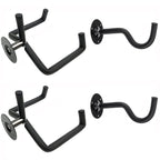 Buy now Guitar Wall Mount Acoustic Electric Classical Guitar, Ukulele, Banjo and Mandolin Wall Hanger Slat Wall Horizontal Guitar Holder Bass Stand Rack Hook (1 Pack) at indiglob india