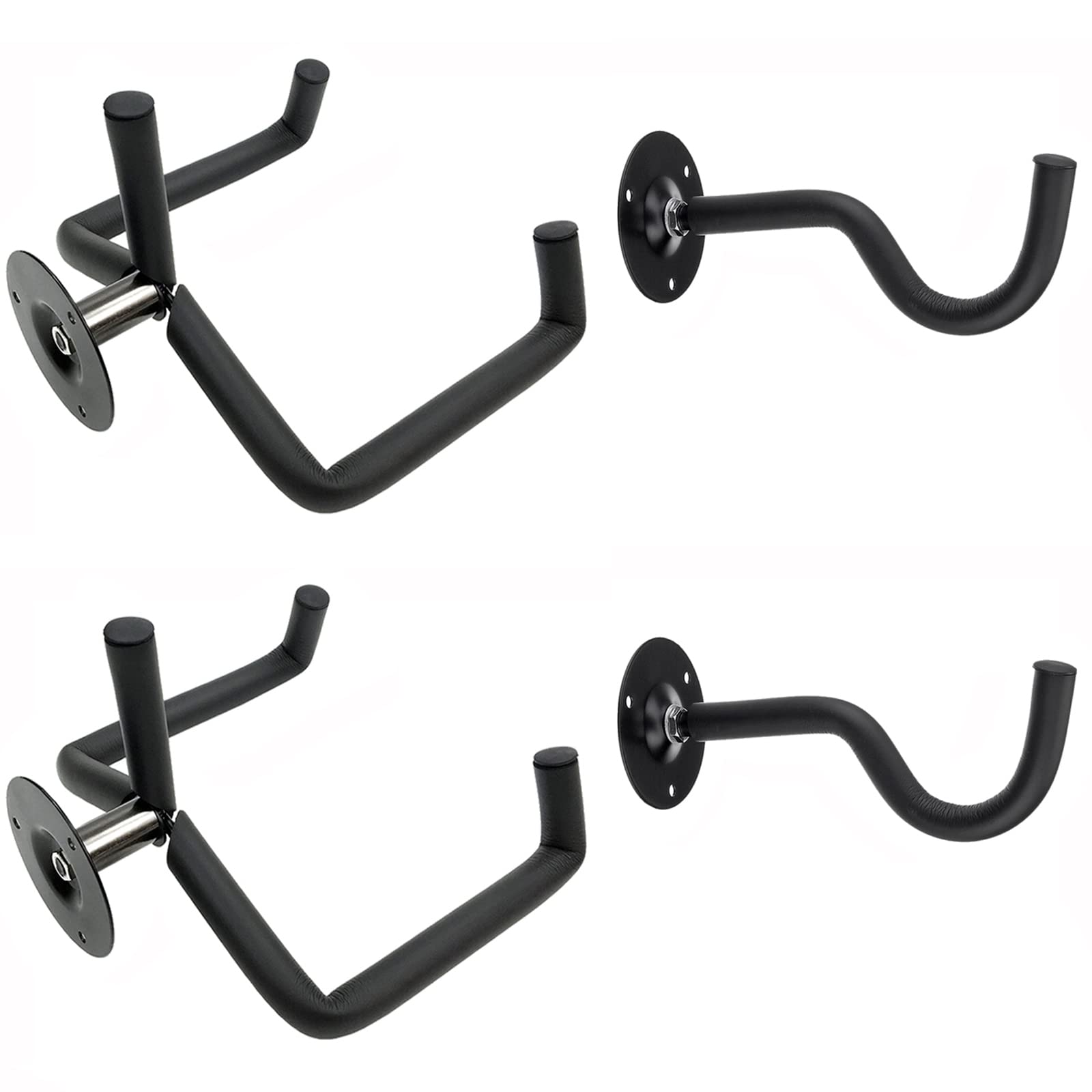 Buy now Guitar Wall Mount Acoustic Electric Classical Guitar, Ukulele, Banjo and Mandolin Wall Hanger Slat Wall Horizontal Guitar Holder Bass Stand Rack Hook (1 Pack) at indiglob india