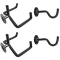 Buy now Guitar Wall Mount Acoustic Electric Classical Guitar, Ukulele, Banjo and Mandolin Wall Hanger Slat Wall Horizontal Guitar Holder Bass Stand Rack Hook (1 Pack) 2 packs at indiglob india