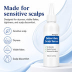 Seborrheic Scalp Serum 8X FAST ACTING - Soothing Redness Dermatitis - Fast-Acting Ointment for Scalp Face Chest and Body for Men and Women 1 Pack