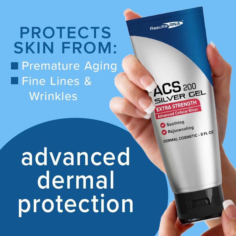 Results RNA - ACS 200 Silver-Glutathione Gel – Advanced Cellular Colloidal Silver Gel for Wound Care & Superior Dermal Healing. (15 oz)