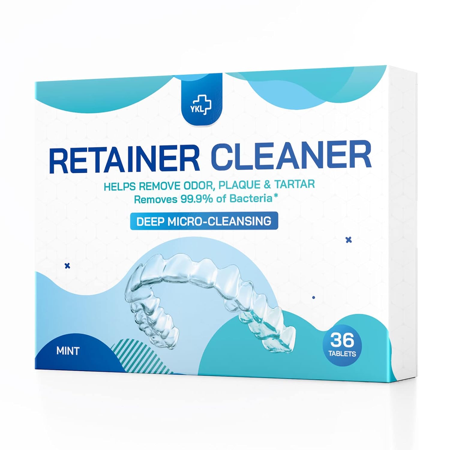 Buy now Retainer & Denture Cleaner Tablets - 4 Months Supply (120 pcs) Dental Retainers for Aligner - Mouth & Night Guards - False Teeth Whitening - Removes Odor & Plaque (120 Pcs) 36 Count (Pack of 1) at indiglob india