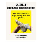 Sports Gear Cleaning & Deodorizing Mitts - 20 Count