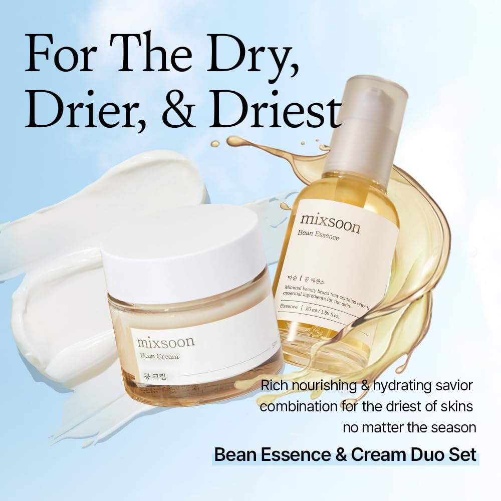 Buy now mixsoon Bean Essence Exfoliating, Snail Mucin Moisturizer for Hydrating, Fermented Bean Extract, Gentle Formula for Smooth Skin 50ml / 1.69 fl.oz. Korean Glass Skin Care at indiglob india