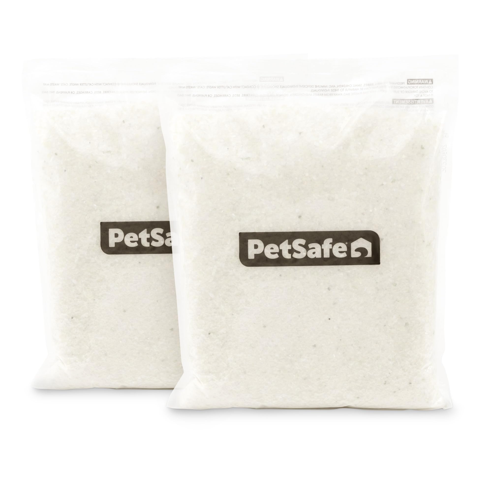 Buy now PetSafe ScoopFree Premium Natural Cat Litter - Eco-Friendly Long-Lasting Litter - High Absorbency & Low-Tracking Design - Non-Clumping Pebbles - 4.2 lb Bag - 2 Pack Unscented Crystal at indiglob india