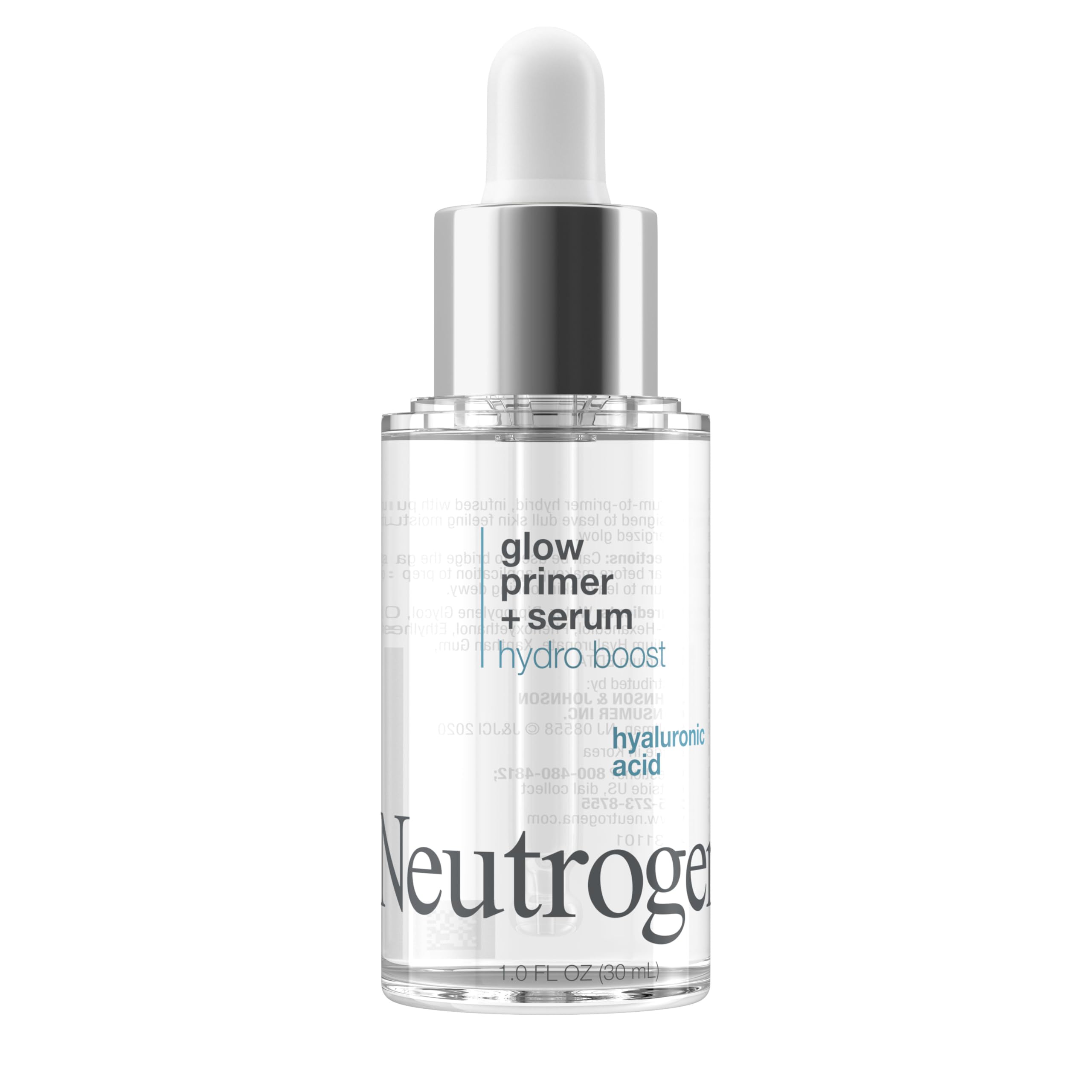 Buy now Neutrogena Hydro Boost Glow Booster Primer & Serum, Hydrating & Moisturizing Face Serum-to-Primer Hybrid, Infused with Purified Hyaluronic Acid & Designed to Instantly Hydrate, 1.0 fl. oz at indiglob india