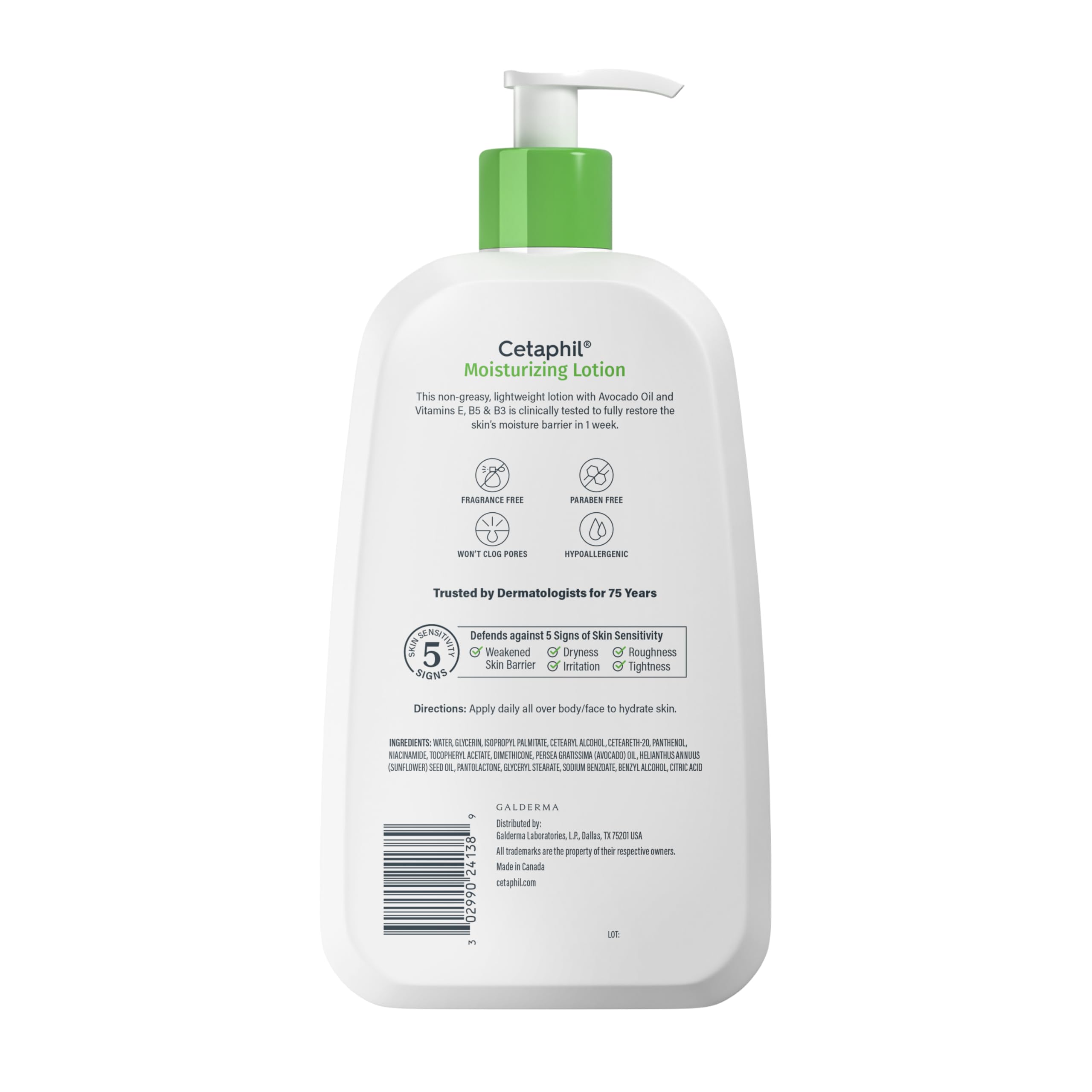 Buy now Cetaphil Face & Body Moisturizer, Hydrating Moisturizing Lotion for All Skin Types, Suitable for Sensitive Skin, NEW 20 oz, Fragrance Free, Hypoallergenic, Non-Comedogenic at indiglob india