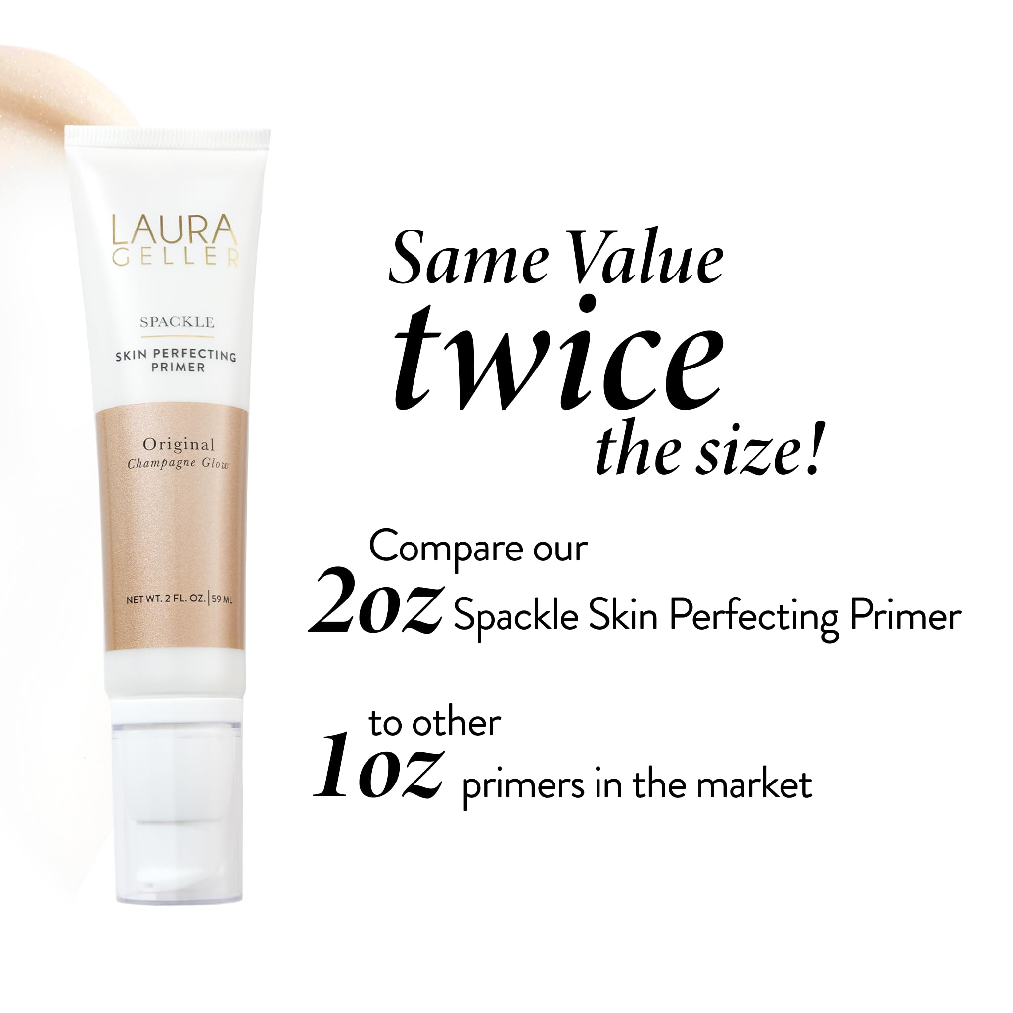 LAURA GELLER Spackle Makeup Primer, Champagne Glow - 2 Fl Oz