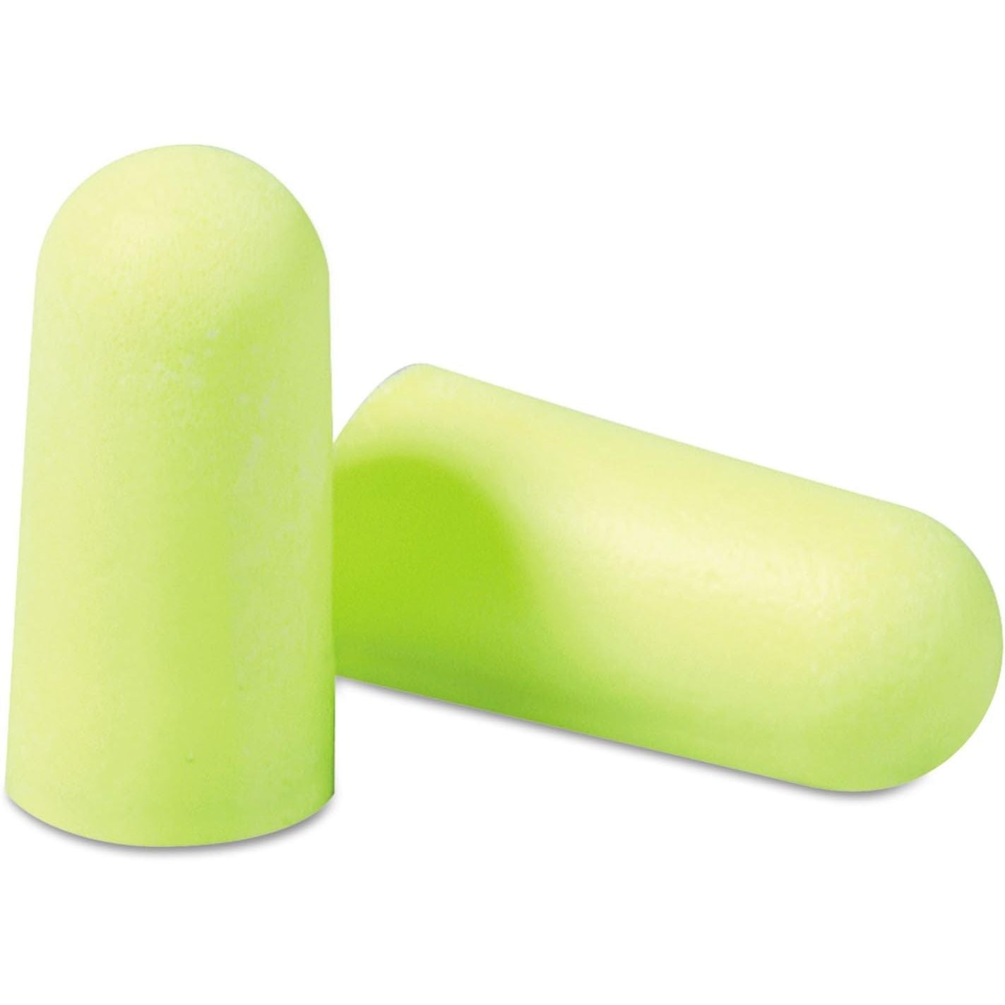 Buy now 3M Ear Plugs, E-A-Rsoft Yellow Neons 391-1005, Bottle of 400 Pair of Disposable Earplugs, Slightly Longer, Uncorded, 33 NRR, Tapered Cylinder Shape, Slow Recovery Foam 200 Pair (Pack of 1) Ear Plugs at indiglob india