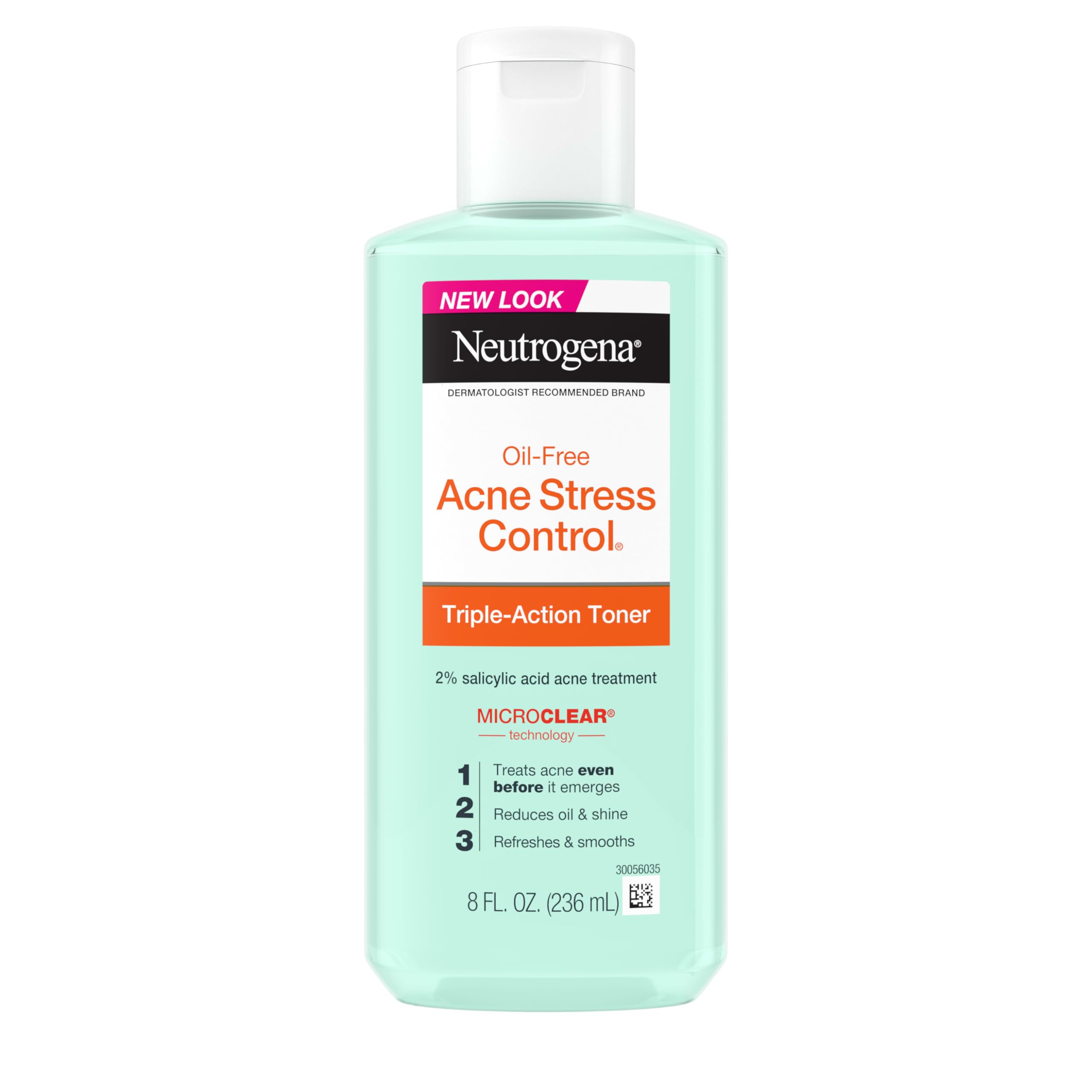 Buy now Neutrogena Acne Stress Control Oil-Free Triple-Action Face Toner, Skin Care with 2% Salicylic Acid, Acne Toner for Face with Green Tea & Cucumber Extract, Nourishing & Refreshing, 8 fl. oz at indiglob india