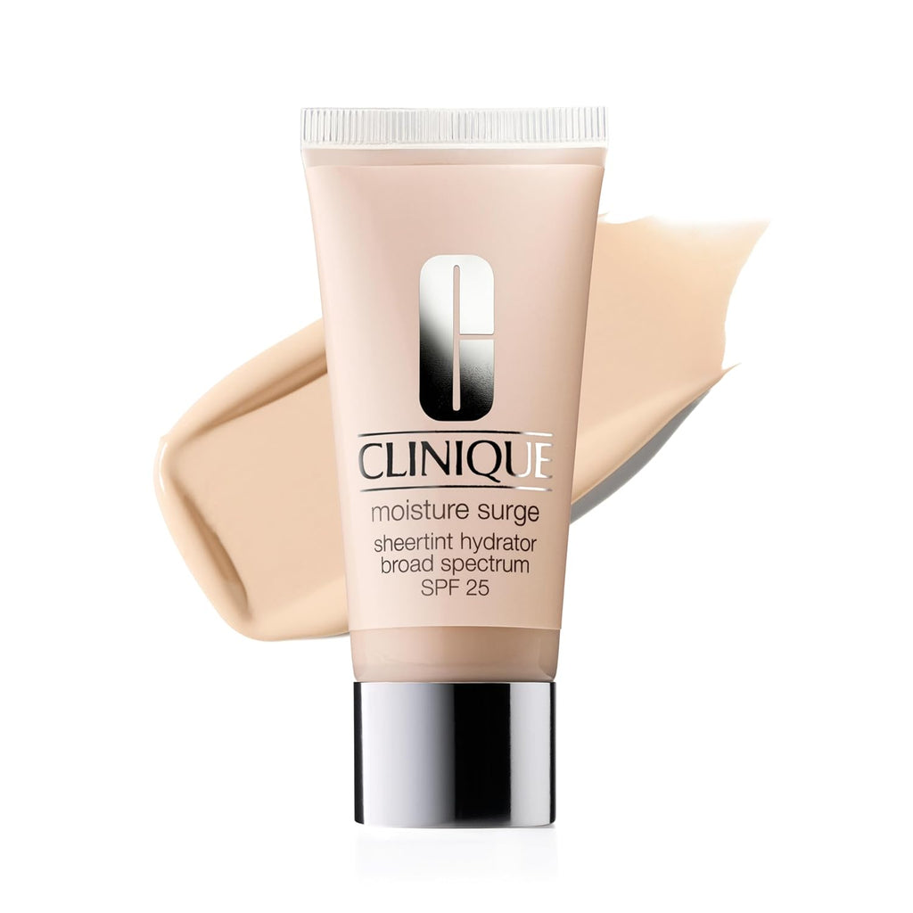 Buy now Clinique Moisture Surge Sheertint Hydrator Hydrating Tinted Moisturizer Broad Spectrum SPF 25 With Hyaluronic Acid + Aloe Water For All Skin Types | Sheer Coverage, Natural Finish at indiglob india