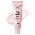 medicube Sunscreen No Cast Just Glow Collagen, SPF 50 | SPF 50 Hydrating Face Sunscreen - Lightweight & Non-Sticky Formula, Peptide & Cica for Soothing & Glow, Korean Skincare