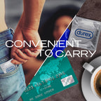 Durex Invisible Super Ultra Thin Condoms for Men - 10 Count - Packaging May Vary