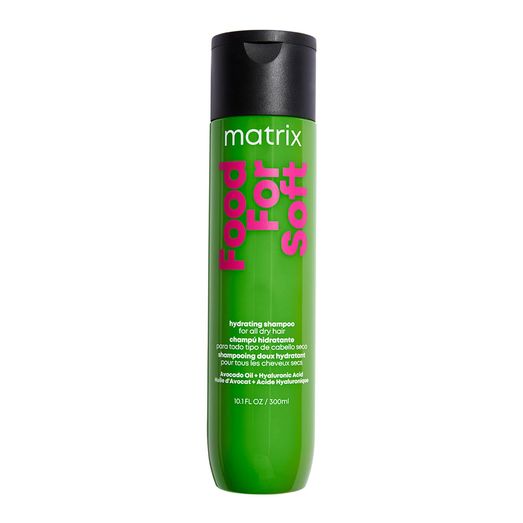 MATRIX Food For Soft Shampoo – For Dry & Brittle Hair | Vegan, with avocado oil and hyaluronic acid, moisturizes, hydrates, softens, and smooths