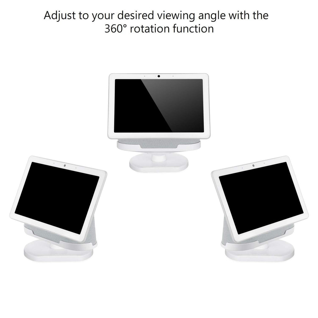 Buy now Wasserstein Adjustable Stand for Google Nest Hub Max (Chalk) at indiglob india