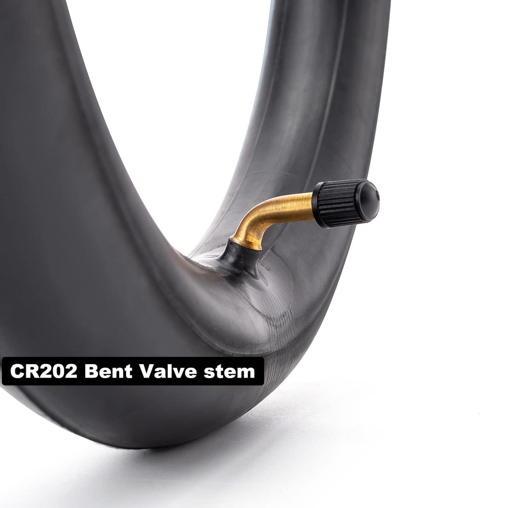 Heavy-Duty 14 x 2.125 Inner Tube 14 Inch Electric Bike Tubes with Angled Valve Stem for Replacement Electric Scooters and E-Bike Tire Tube 2 Packs