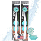 Buy now TUNG Brush Tongue Cleaner, Plastic TUNG Scraper, Tongue Cleaning to Fight Bad Breath, Halitosis Defense, USA Made, 2-Pack 1 Count (Pack of 2) With Cap at indiglob india