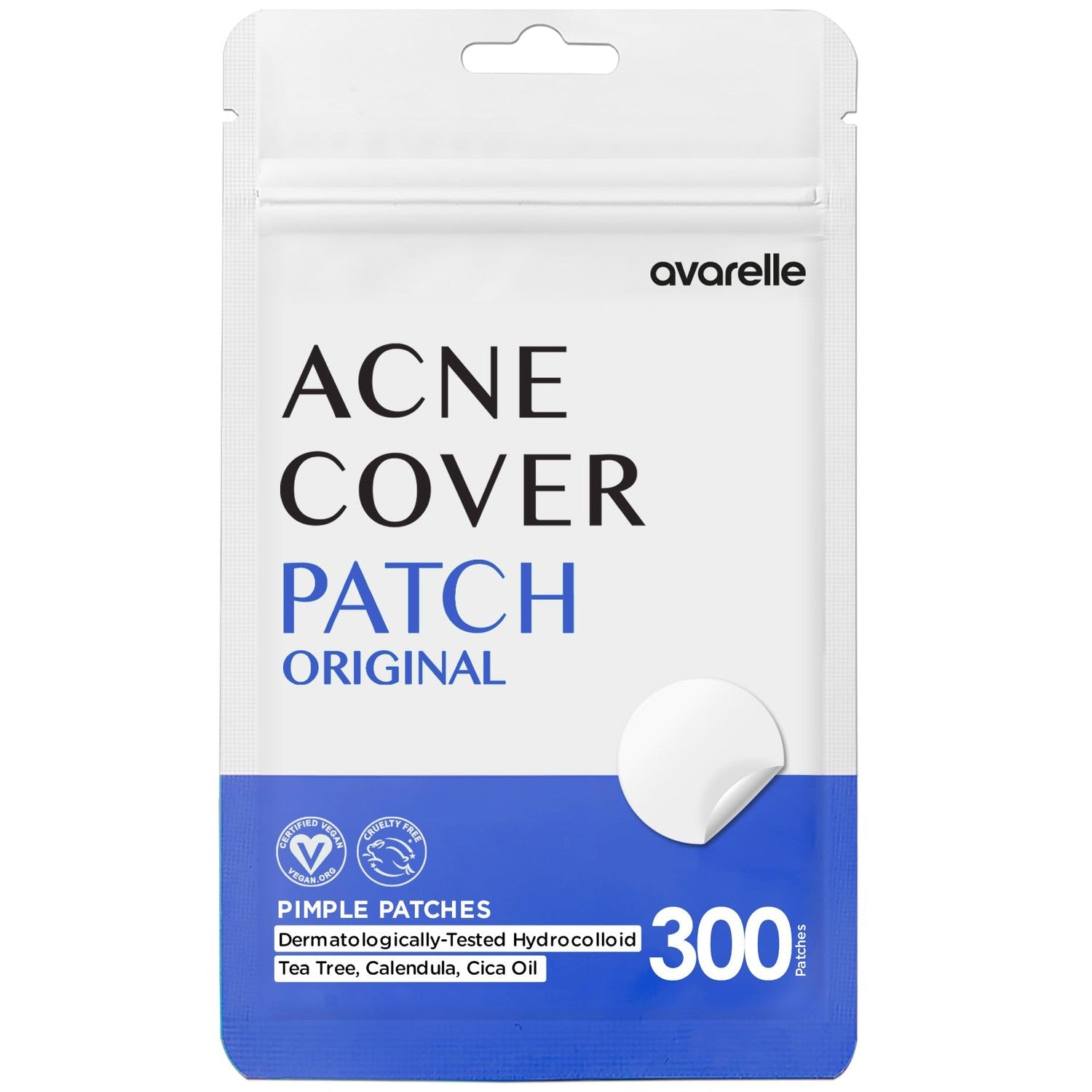Buy now AVARELLE Acne Cover Patches, Eligible Hydrocolloid Pimple Patches for Face with Tea Tree Oil, Korean Skincare Zit Patches for Face | HSA Store Eligible Items | Vegan, Cruelty-free at indiglob india