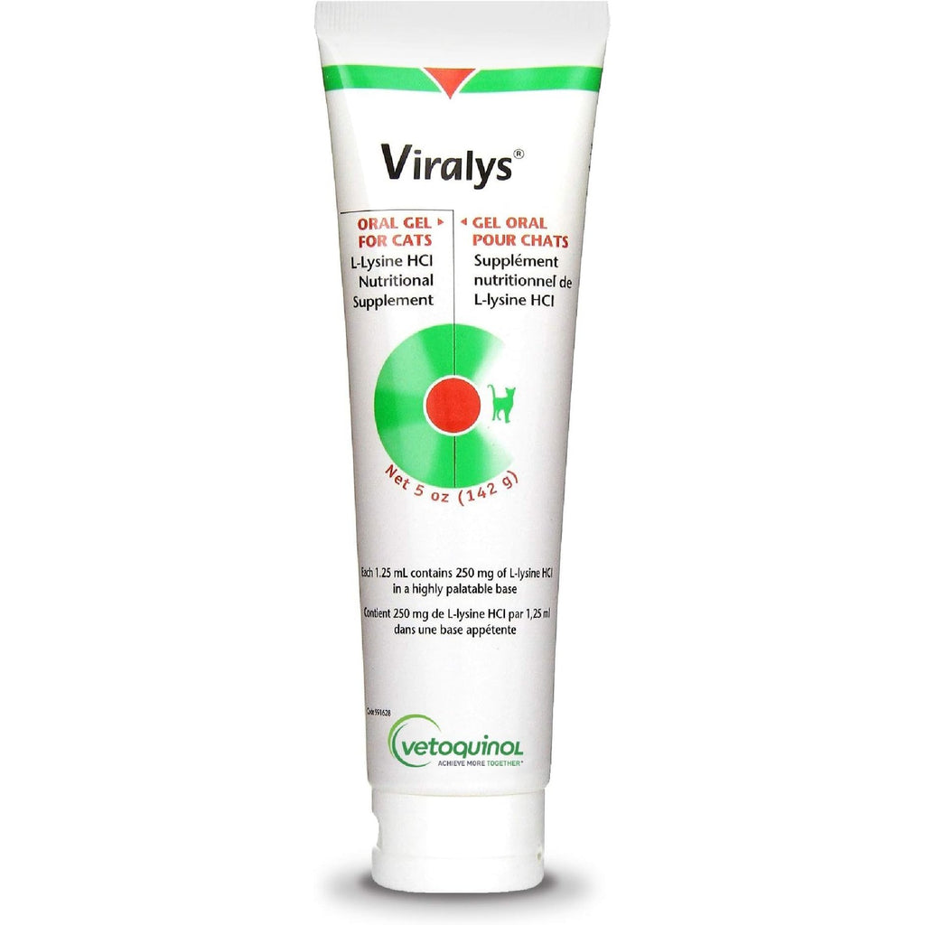 Vetoquinol Viralys, Lysine Oral Gel for Cats and Kittens, 5 oz