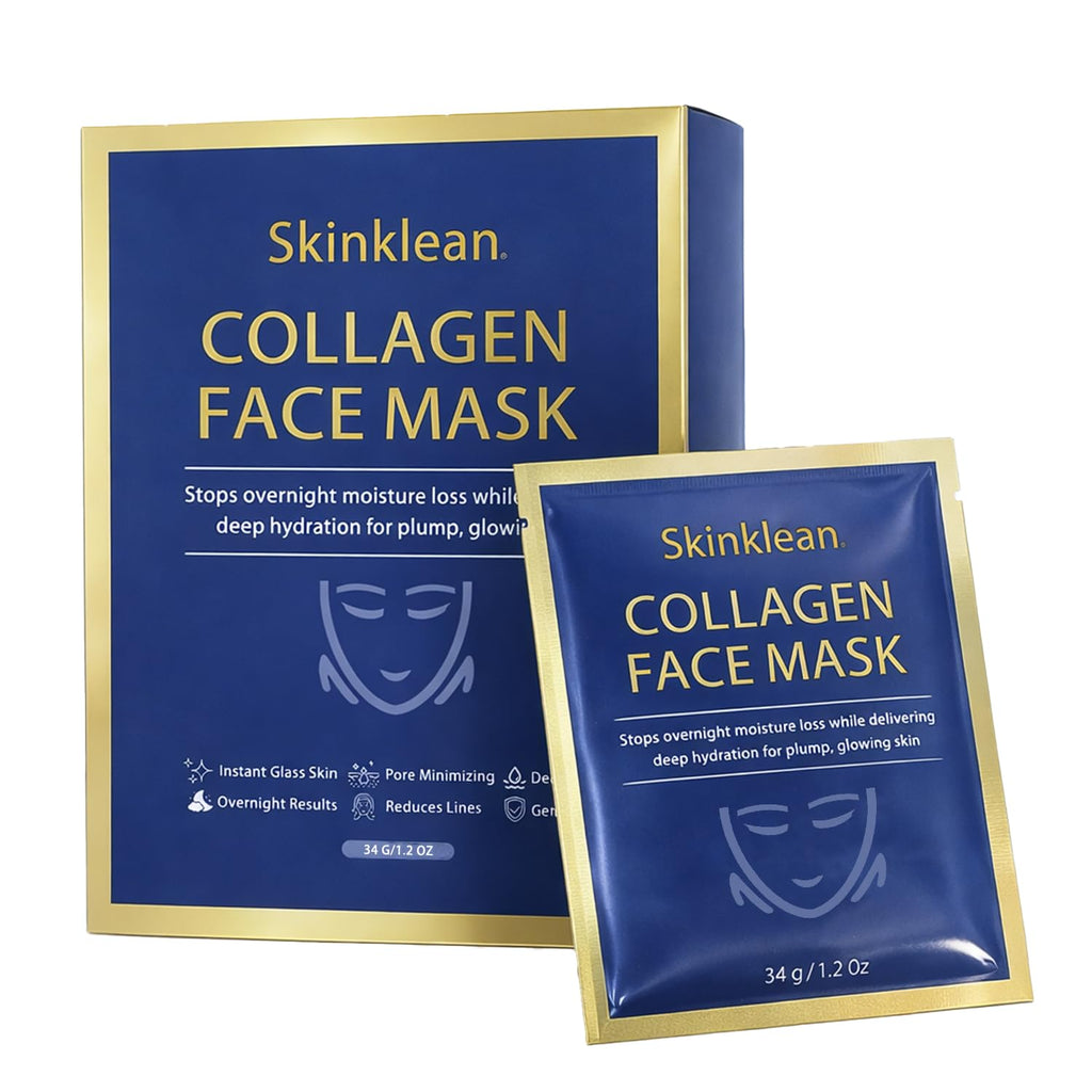 Collagen Face Mask, Deep Hydration, Refreshing And Light