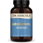 Buy now Dr. Mercola Ubiquinol - 100 mg Ubiquinol - Supports Energy Production - Antioxidant Supplement - Non-GMO, Gluten-Free & Soy-Free - 30 Capsules (30 Servings) 90 Count (Pack of 1) 150 mg at indiglob india