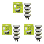 Buy now Philips Norelco OneBlade 360 Blades, Genuine Replacement Blades for OneBlade Electric Shaver and Trimmer, 4 Pack, QP440/80 at indiglob india