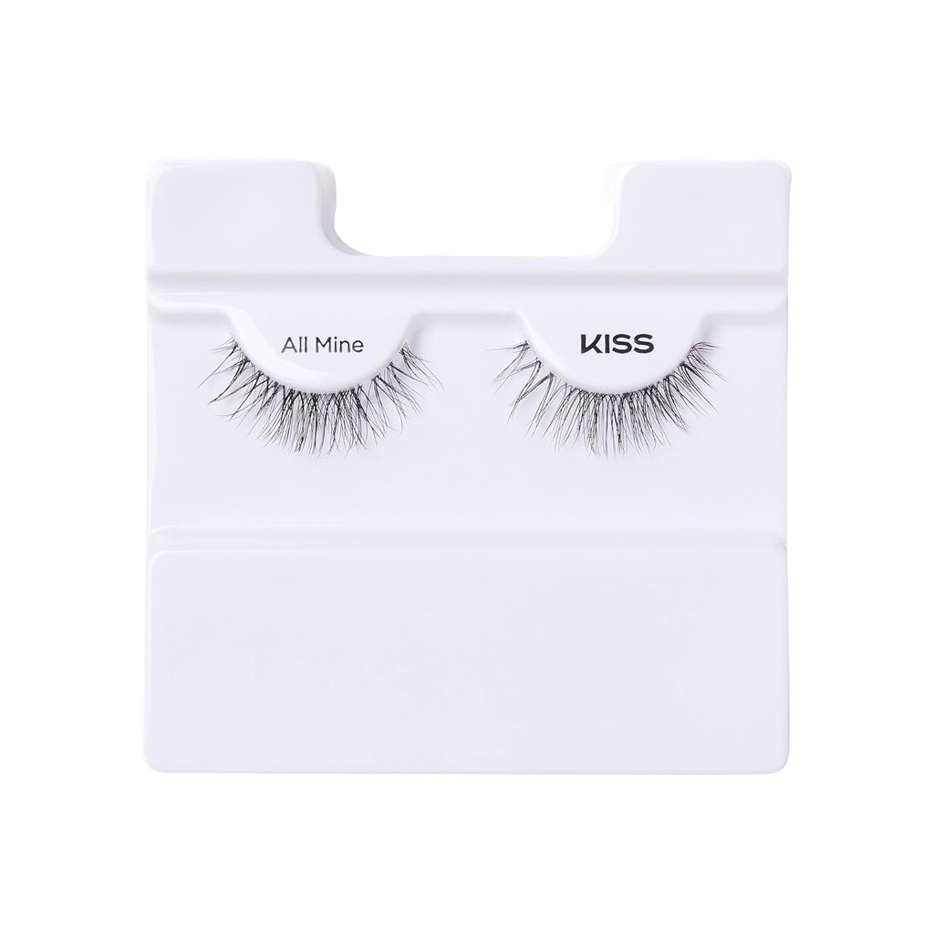 Buy now KISS My Lash But Better, False Eyelashes, 'All Mine', 10mm, Includes 1 Pair Of Lash, Easy to Apply, Reusable Lash Clusters at indiglob india