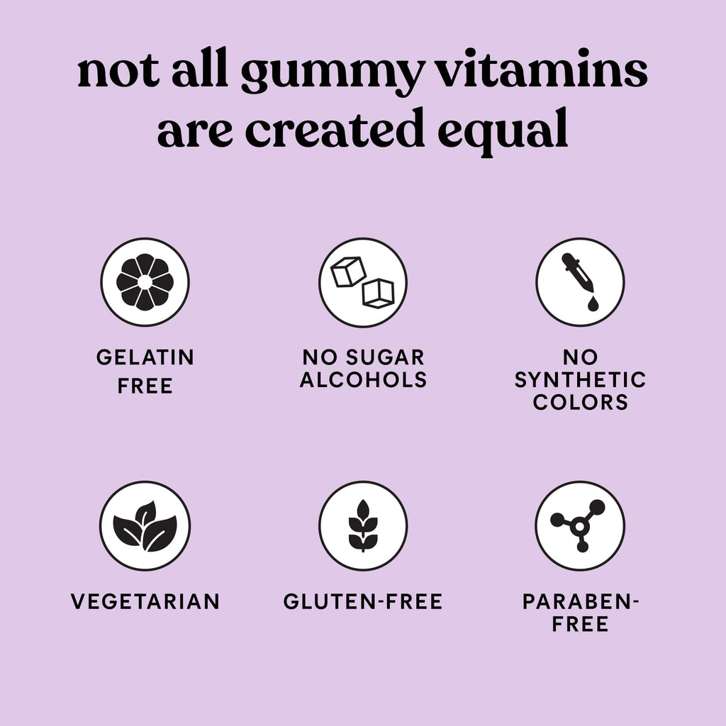 Lemme Multi Gummies, Daily Nutritional Support 30-Day Supply | Daily Nutritional Support with Vitamins A, C, D, E, Biotin, Folic Acid, Zinc & Inositol, Bone, Brain, Skin & Immune Health