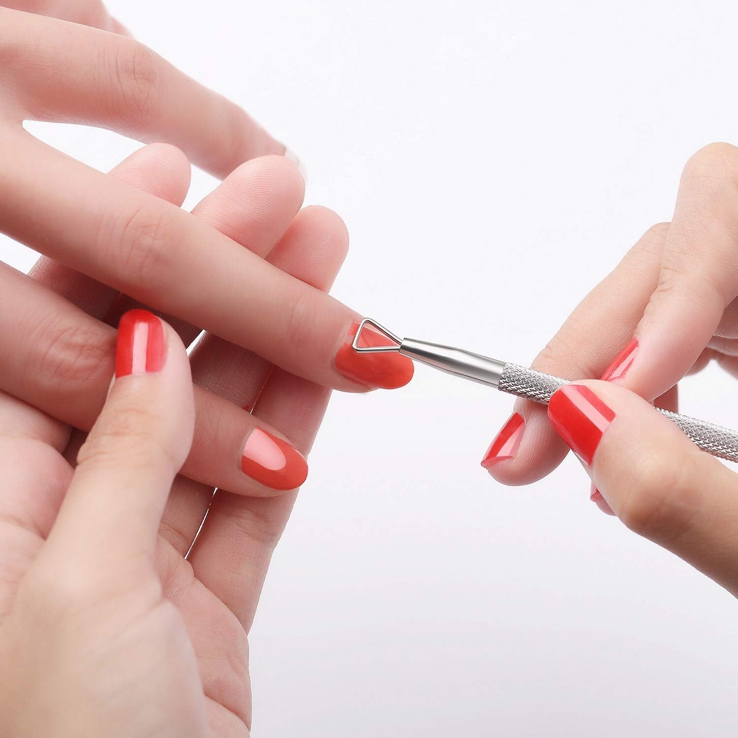Buy now YINYIN Professional Stainless Steel Nippers, Cutter Clippers, Cuticle Remover, Trimmer with Pusher, Pedicure Manicure Tools for Fingernails and Toenails, Sliver at indiglob india