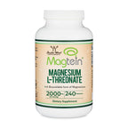 Magnesium L-Threonate 2,000mg Magtein, Natural Sleep Support, 120 Capsules | Cognitive Function, Neurological Health, Sleep + Memory Support, 90-Day Supply, MIT Patented Magtein Form, Third-Party Tested